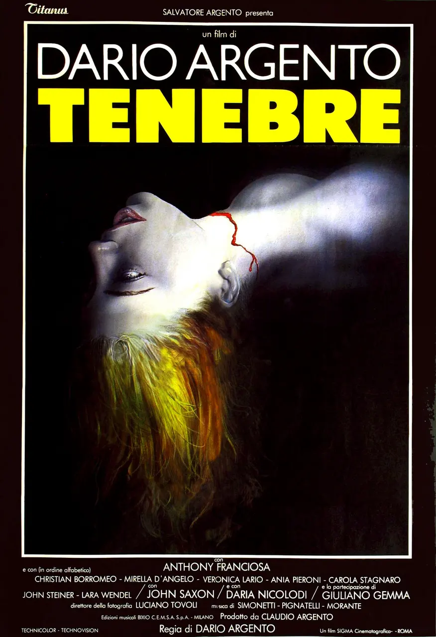 #Horrorctober: Tenebre – Der kalte Hauch des Todes (1982)