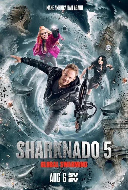 Ein paar Gedanken zu: "Sharknado 5: Global Swarming"