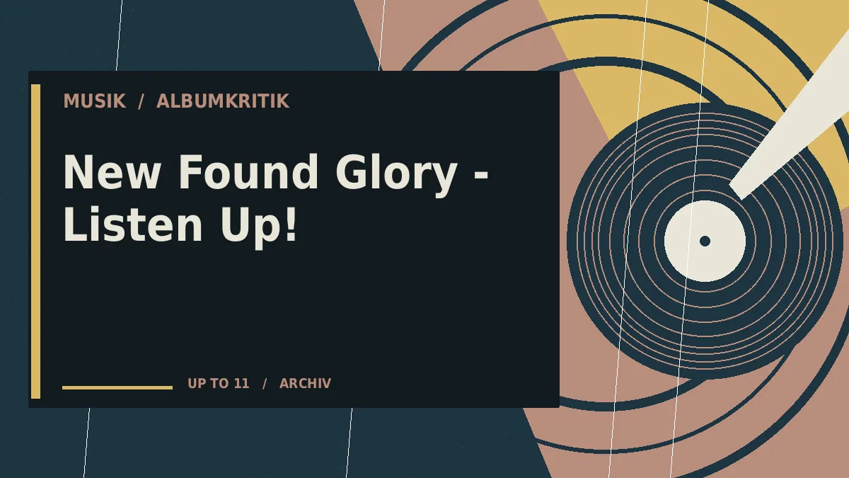 New Found Glory - Listen Up!