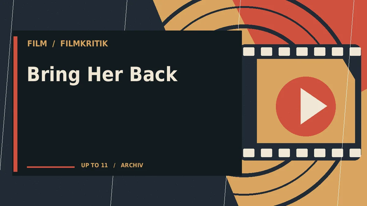 Bring Her Back
