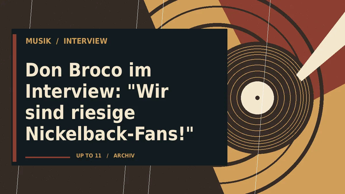 Don Broco im Interview: "Wir sind riesige Nickelback-Fans!"