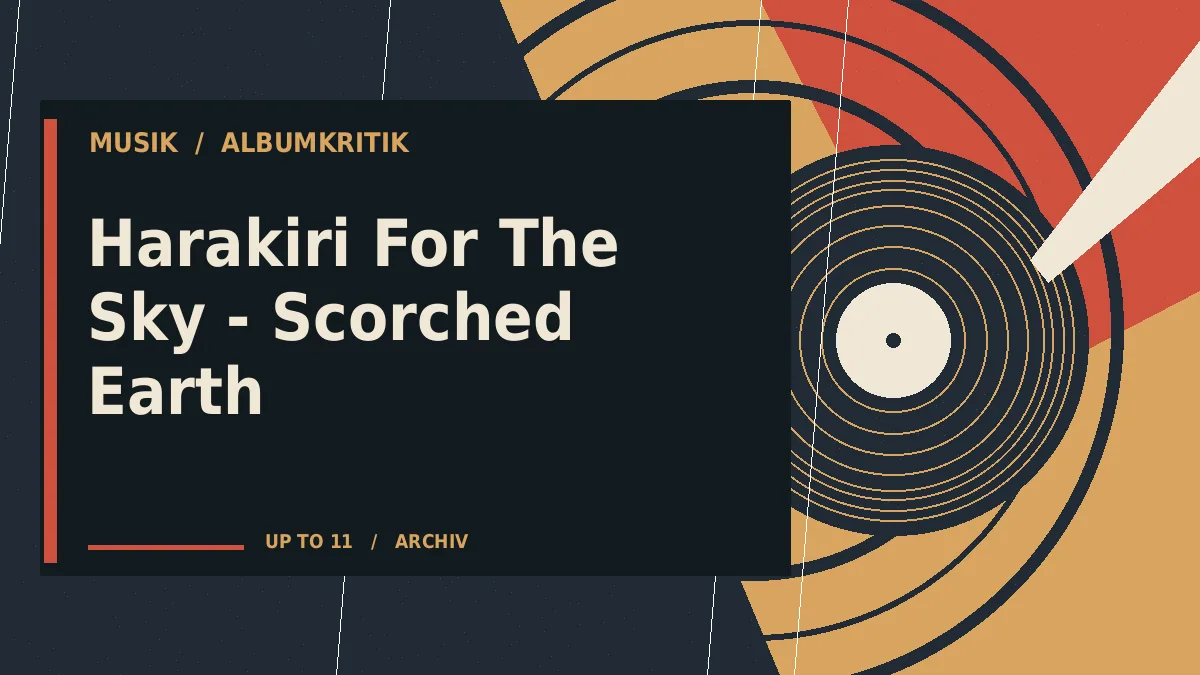 Harakiri For The Sky - Scorched Earth